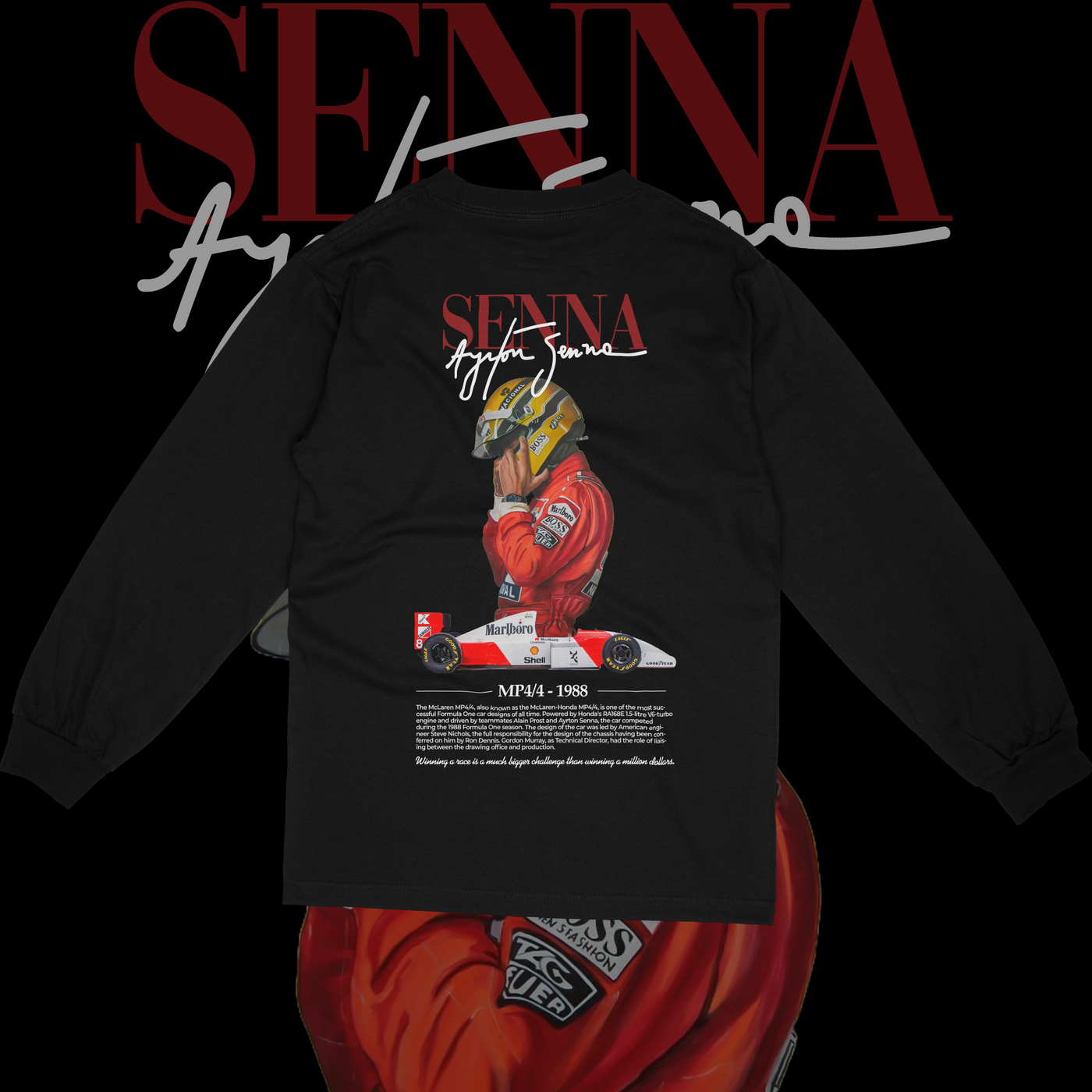 Ayrton Senna Tribute Sweatshirt