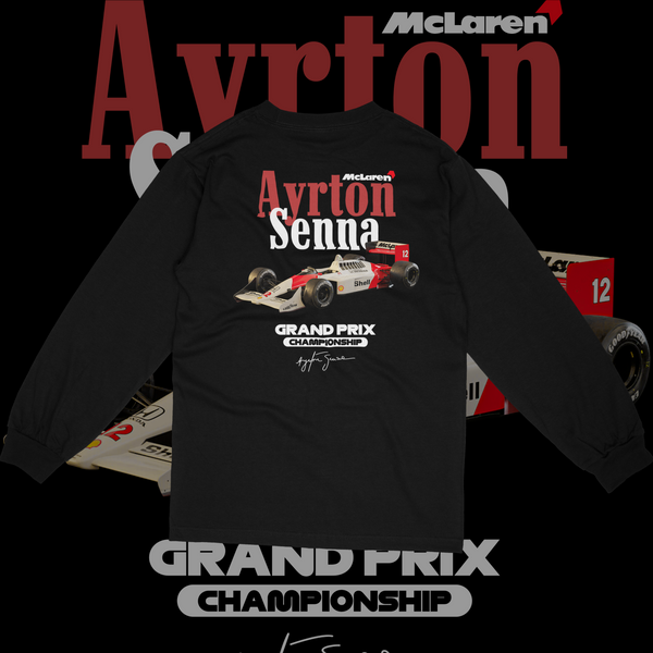 Ayrton Senna McLaren Grand Prix Tribute Sweatshirt