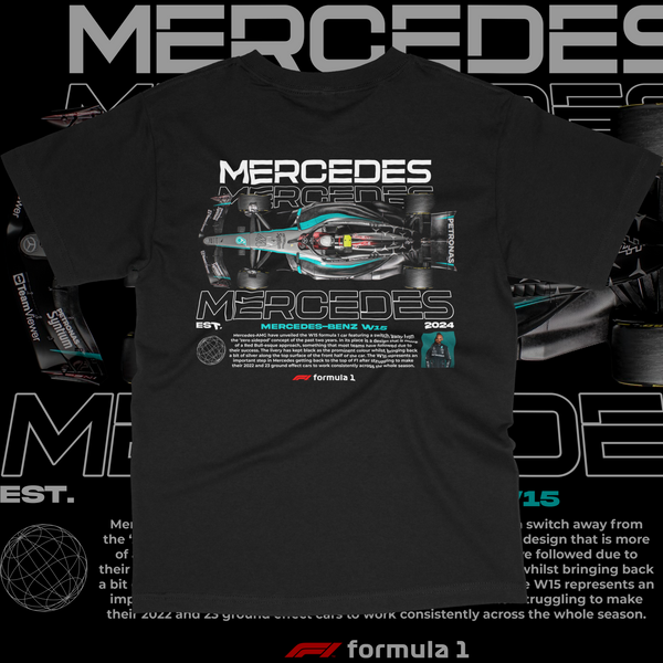 Mercedes W15 Formula 1 T-Shirt