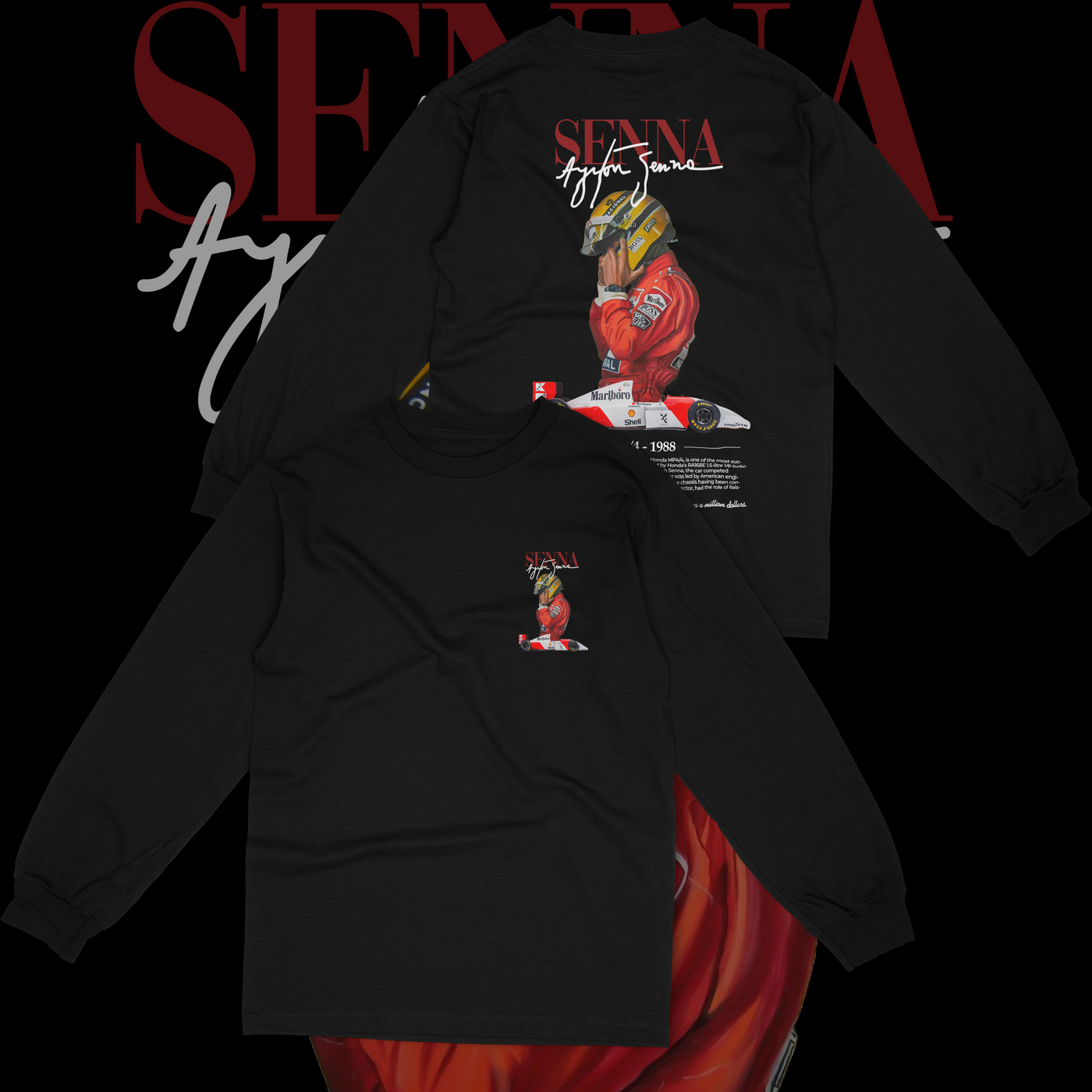 Ayrton Senna Tribute Sweatshirt